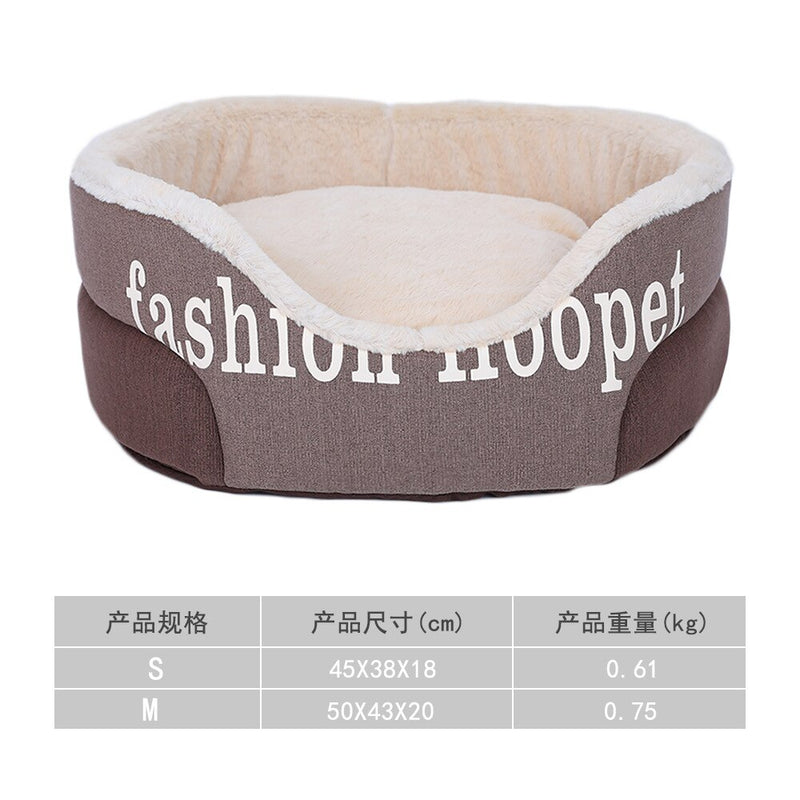 Pet Bed Dog Warm Sofa Comfortable Puppy Sleeping Cushion House Mat For Small Medium Dogs Cat Kitten Washable Pet Products