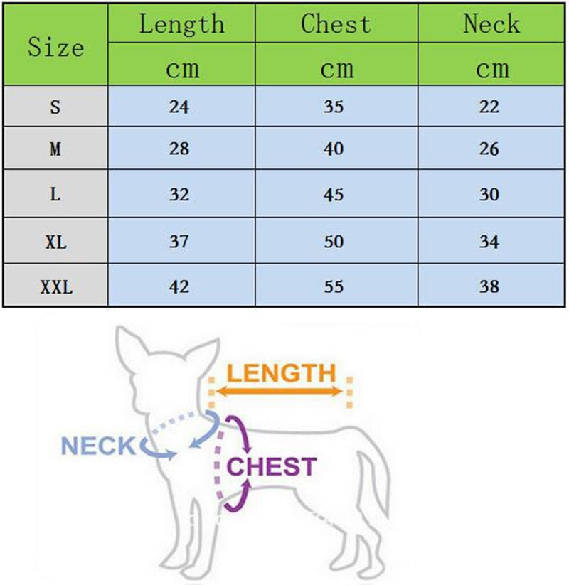 Dog Fashion Dog Pajamas Pet Clothing for Small Medium Dogs Clothes Coat Yorkies Chihuahua Bulldogs Jacket 20D