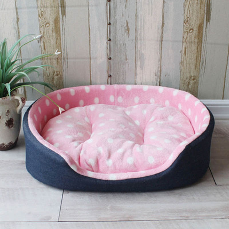 Pet Kennel House Warm Large Dog Bed Cat Cushion Mat Sofa for Big Dogs Cama Para Cachorro Puppy Teddy  Sofa S M L XL Size