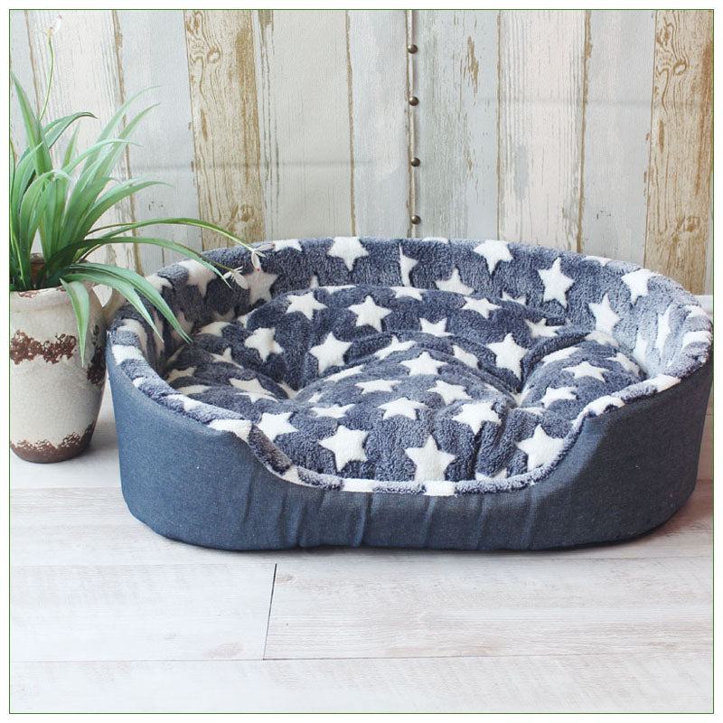 Pet Kennel House Warm Large Dog Bed Cat Cushion Mat Sofa for Big Dogs Cama Para Cachorro Puppy Teddy  Sofa S M L XL Size