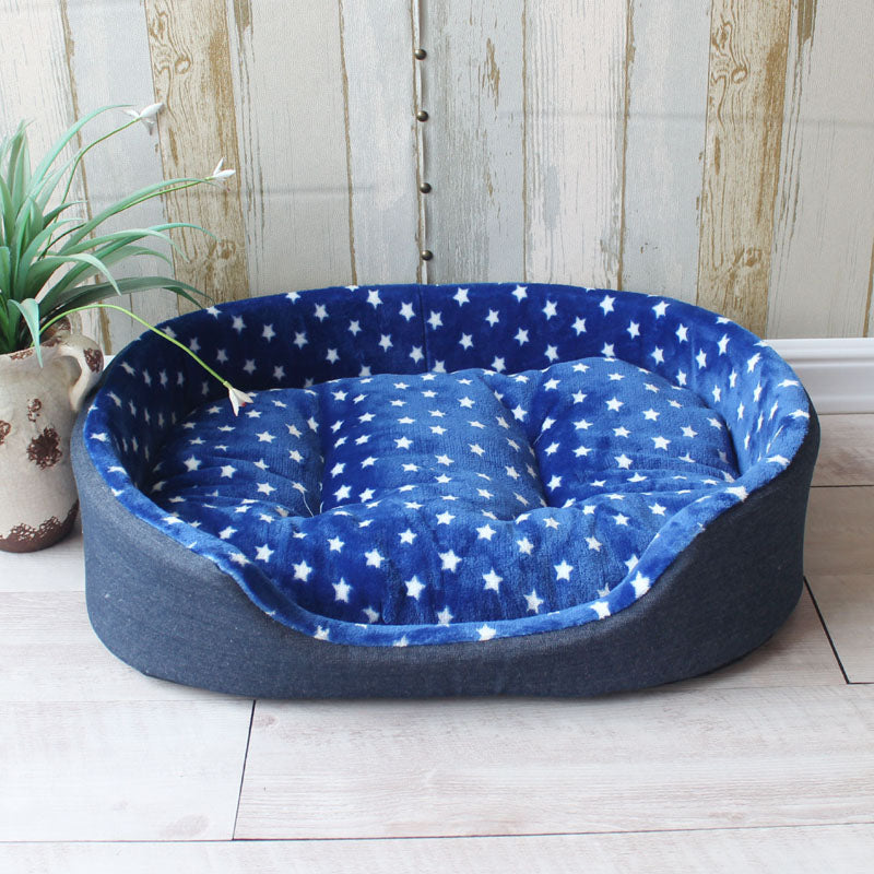 Pet Kennel House Warm Large Dog Bed Cat Cushion Mat Sofa for Big Dogs Cama Para Cachorro Puppy Teddy  Sofa S M L XL Size