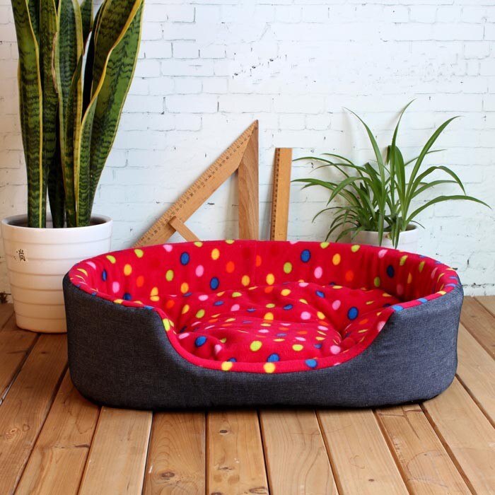 Pet Kennel House Warm Large Dog Bed Cat Cushion Mat Sofa for Big Dogs Cama Para Cachorro Puppy Teddy  Sofa S M L XL Size