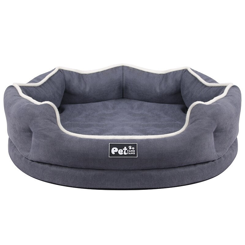 Memory Foam Dog Bed For Small Large Dogs Winter Warm Dog House Soft Detachable Pet Bed Sofa Breathable All Seasons Puppy Kennel