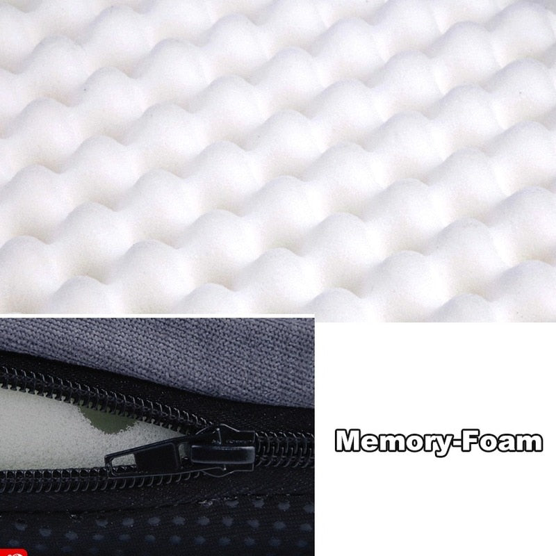 Memory Foam Dog Bed For Small Large Dogs Winter Warm Dog House Soft Detachable Pet Bed Sofa Breathable All Seasons Puppy Kennel