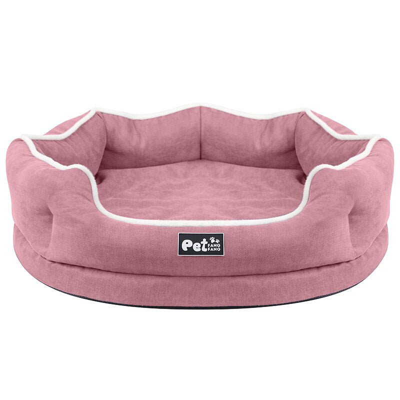 Memory Foam Dog Bed For Small Large Dogs Winter Warm Dog House Soft Detachable Pet Bed Sofa Breathable All Seasons Puppy Kennel