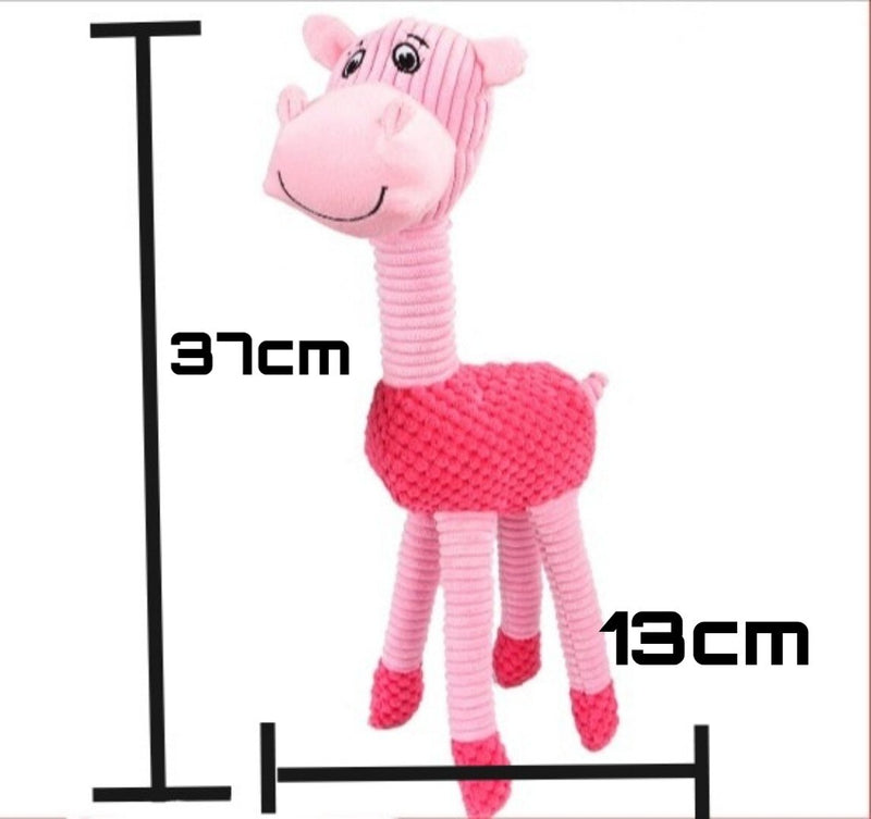 New Pet Toys Dog Vocal Puzzle Training Molar Giraffe Plush Toy Molarize Your Dog's Teeth Decompression Stuffy Dog Toy