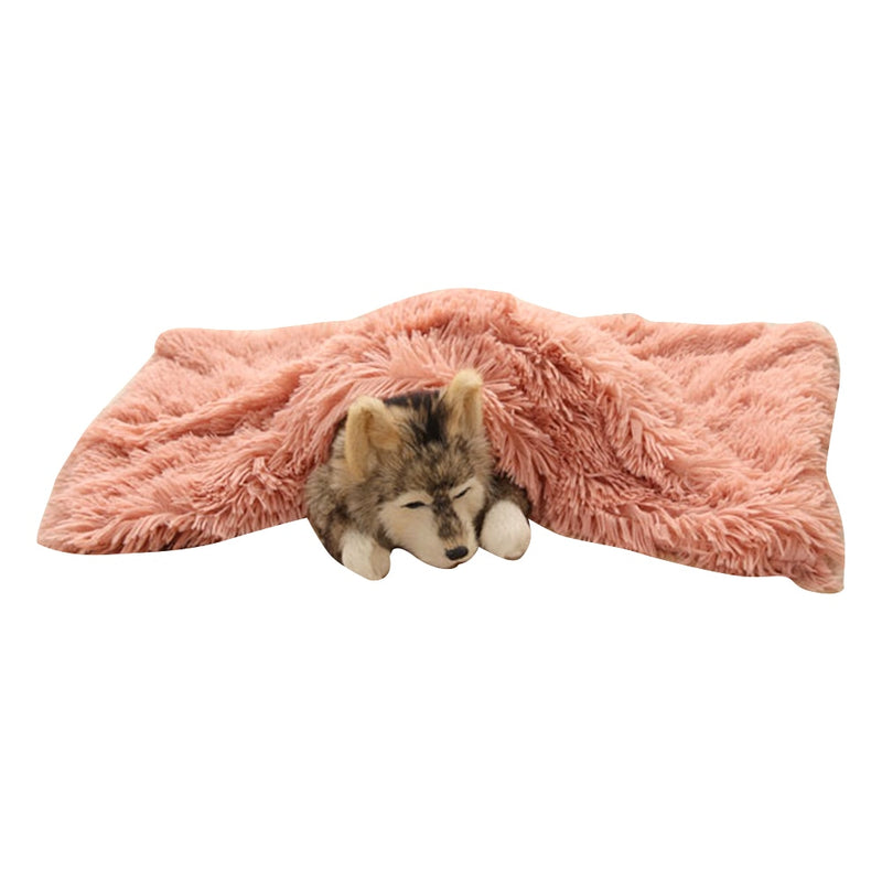 New Soft Flannel Thickened Pet Soft Fleece Pad Pet Blanket Bed Mat For Puppy Dog Cat Sofa Cushion Home Rug Keep Cover