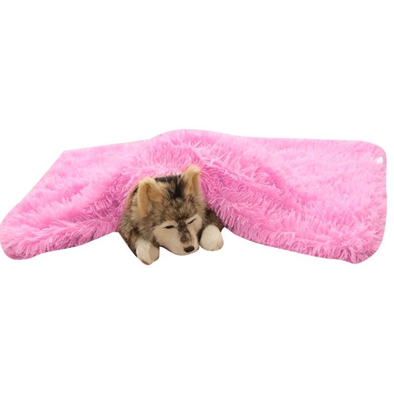 New Soft Flannel Thickened Pet Soft Fleece Pad Pet Blanket Bed Mat For Puppy Dog Cat Sofa Cushion Home Rug Keep Cover