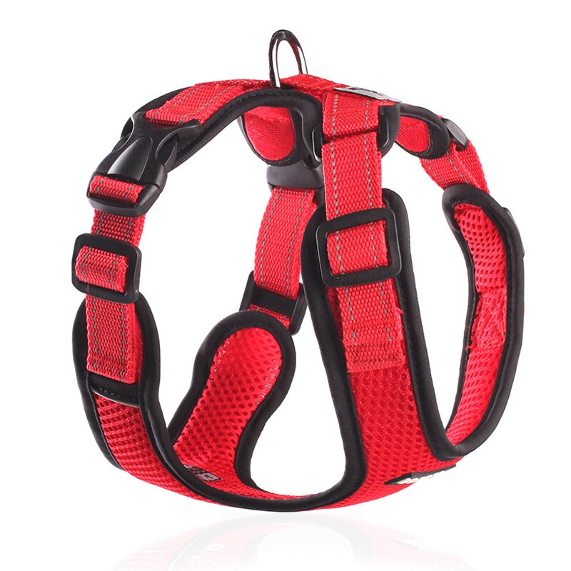 No Pull Mesh Dog Harness Breathable Puppy Vest Reflective Harnesses For Small Dogs Adjustable Pet Training Product Chihuahua Pug