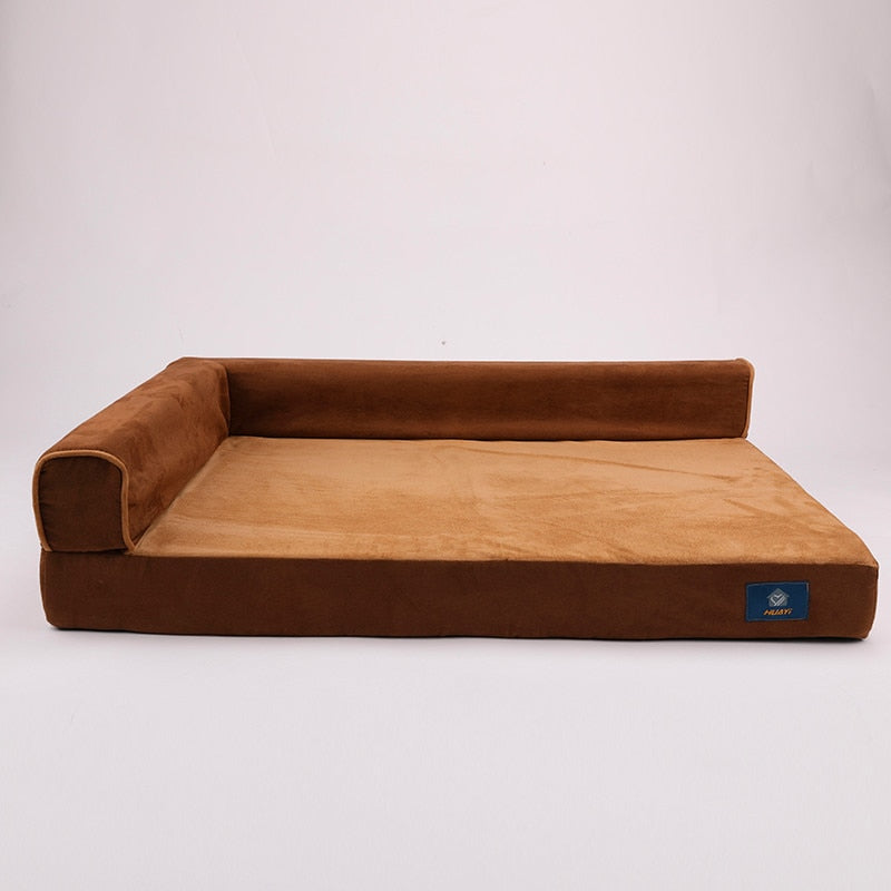 Dog Bed Lounge Sofa Removable Cover 100% Suede  Mattress Memory-Foam Premium Prestige Edition