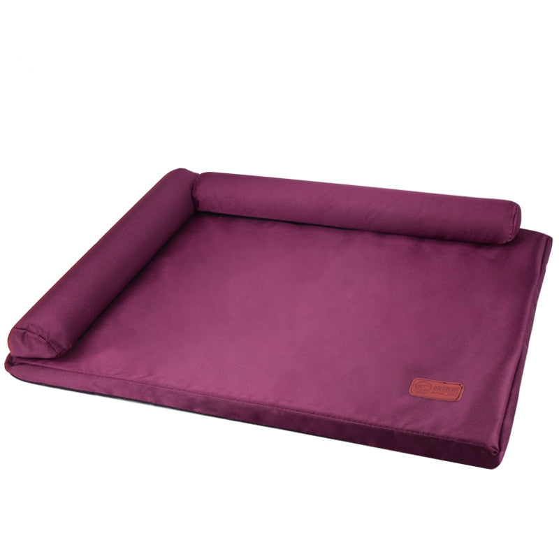 Pet Bed Mattress Dog Cat Cushion Waterproof Pad Soft Mat Removable Cover Pillow Kennel Dog Mat Pet Puppy Cushion Mat