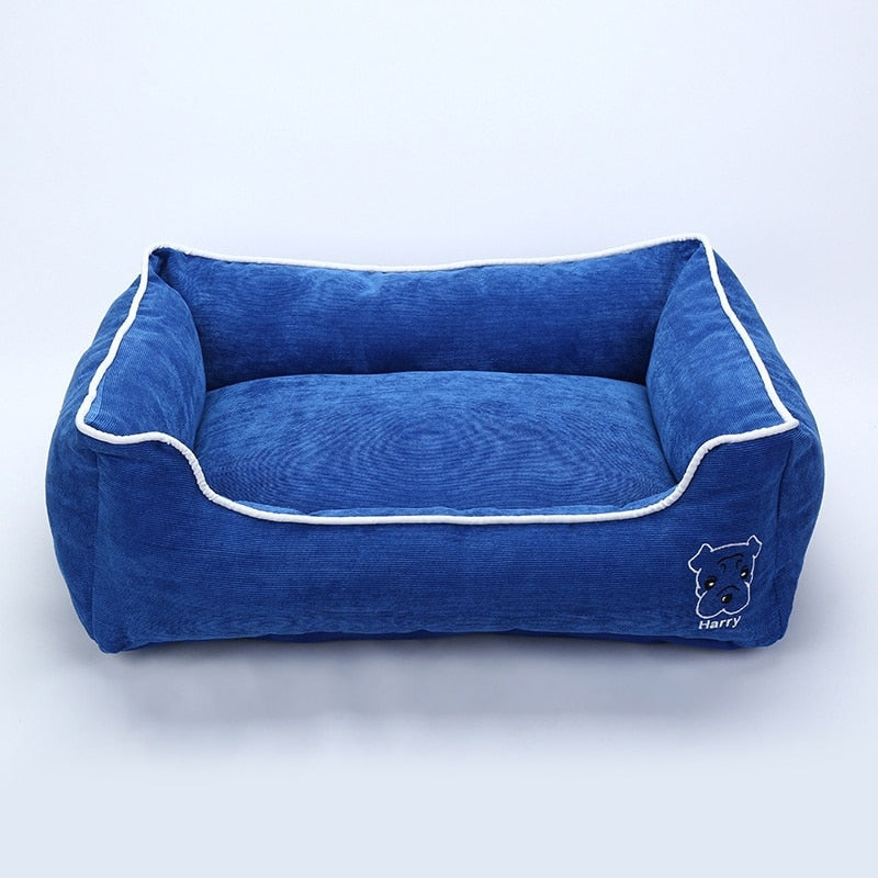 Pet Bed for Small Medium Large Dog Crate Pad Deluxe Soft Bedding Moisture Proof Bottom for All Seasons Puppy Dog House Pet Bed