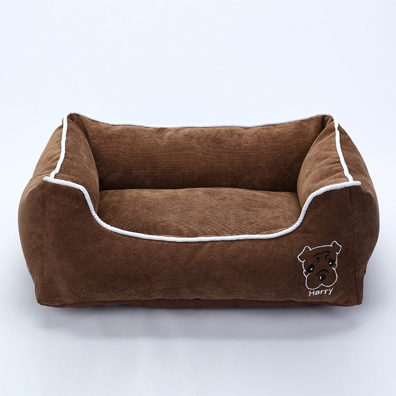 Pet Bed for Small Medium Large Dog Crate Pad Deluxe Soft Bedding Moisture Proof Bottom for All Seasons Puppy Dog House Pet Bed