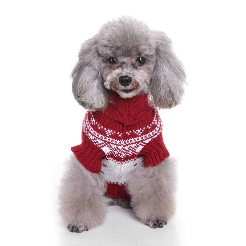 Pet Clothes Dog Sweater Cat Costume For Small Dogs Christmas Deer Clothing Cat Sweater Dogs Coat Halloween Warm Pet Knitte Coat