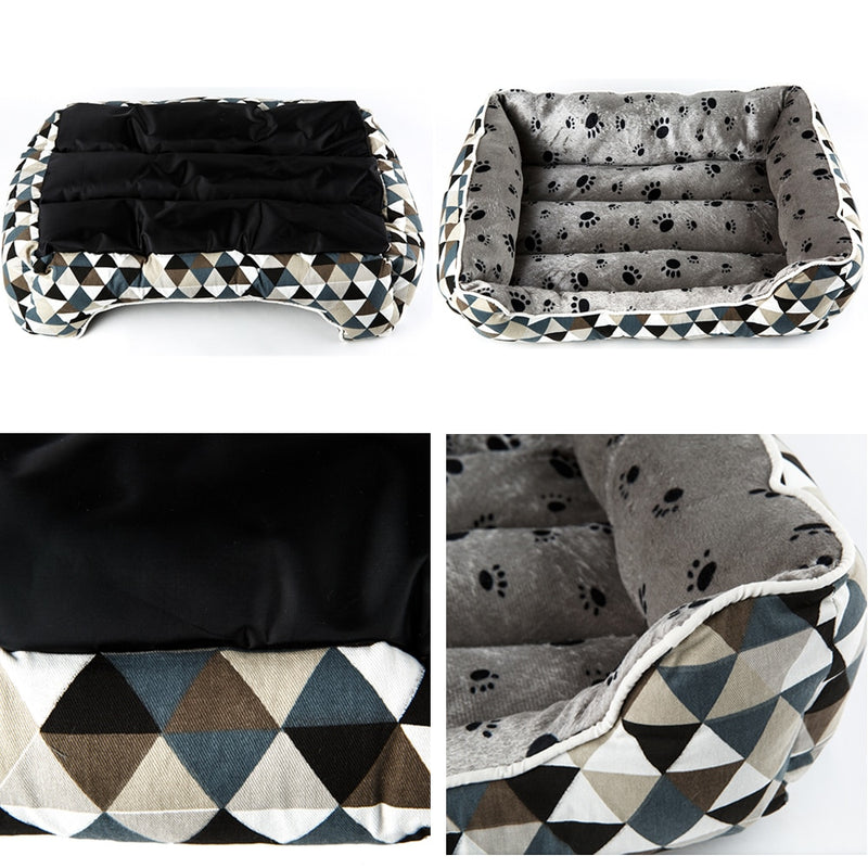 Pet Dog Bed Cat House Pets Kennels Sofa for Cat Cotton Warm Pet Beds Mats Soft Kennels for Small Large Dogs Chihuahua Bed COO020