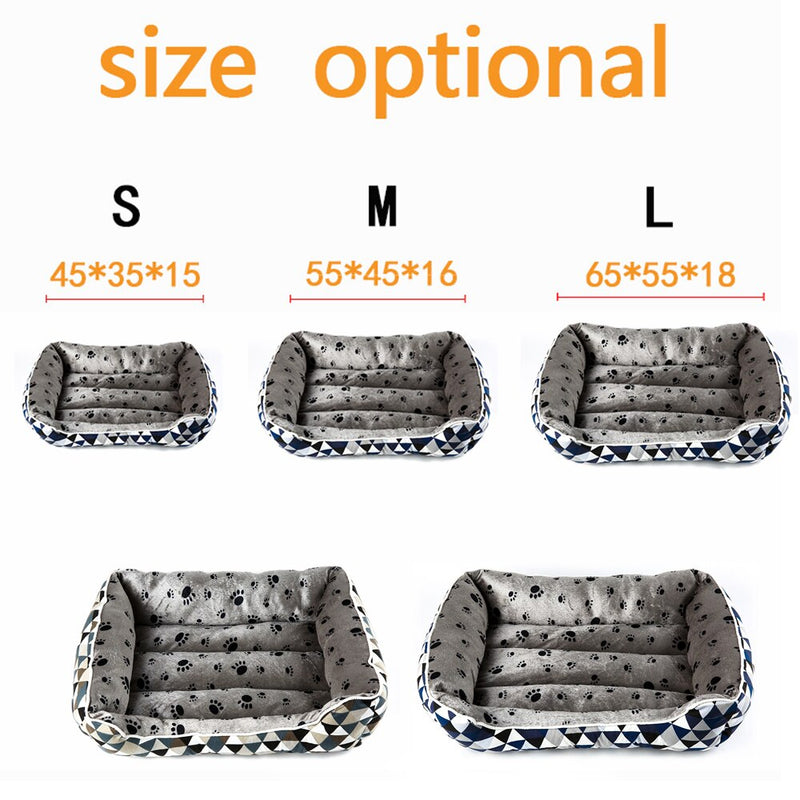 Pet Dog Bed Cat House Pets Kennels Sofa for Cat Cotton Warm Pet Beds Mats Soft Kennels for Small Large Dogs Chihuahua Bed COO020