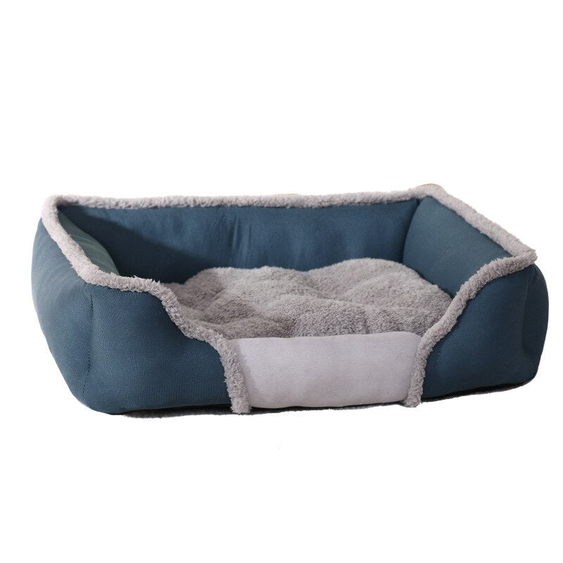 Pet Dog Bed For Large Dogs Washable Puppy Pet Cat Beds Mats Waterproof Dog House Kennel Autumn/Winter Warm Soft Dog Baskets Nest