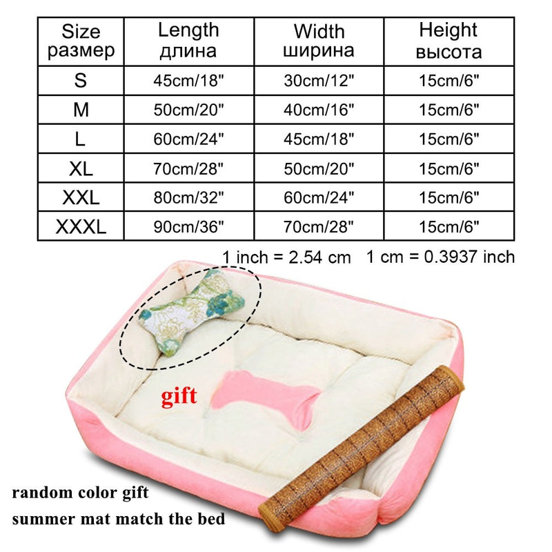 Pet Dog Bed Sofa Big Dog Bed For Small Medium Large Dog Mats Bench Lounger Cat Chihuahua Puppy Bed Kennel Cat Pet House Supplies