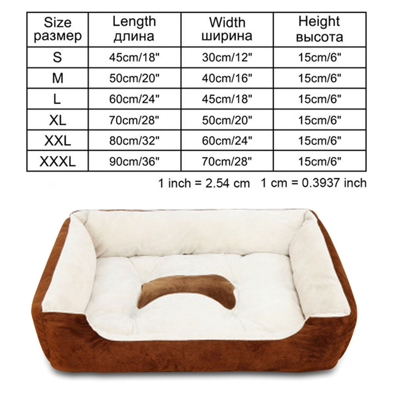 Pet Dog Bed Sofa Big Dog Bed For Small Medium Large Dog Mats Bench Lounger Cat Chihuahua Puppy Bed Kennel Cat Pet House Supplies