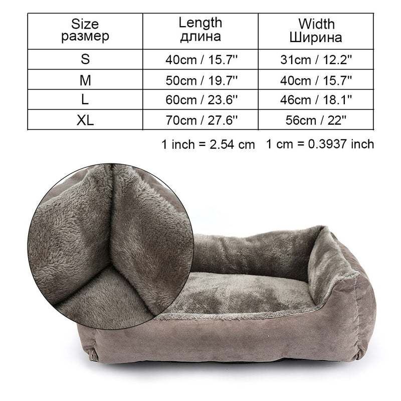 Pet Dog Bed Sofa Big Dog Bed For Small Medium Large Dog Mats Bench Lounger Cat Chihuahua Puppy Bed Kennel Cat Pet House Supplies