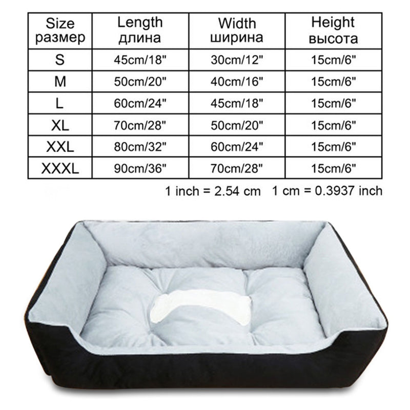 Pet Dog Bed Sofa Big Dog Bed For Small Medium Large Dog Mats Bench Lounger Cat Chihuahua Puppy Bed Kennel Cat Pet House Supplies