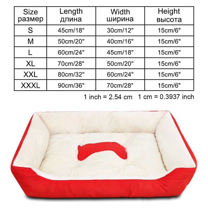 Pet Dog Bed Sofa Big Dog Bed For Small Medium Large Dog Mats Bench Lounger Cat Chihuahua Puppy Bed Kennel Cat Pet House Supplies