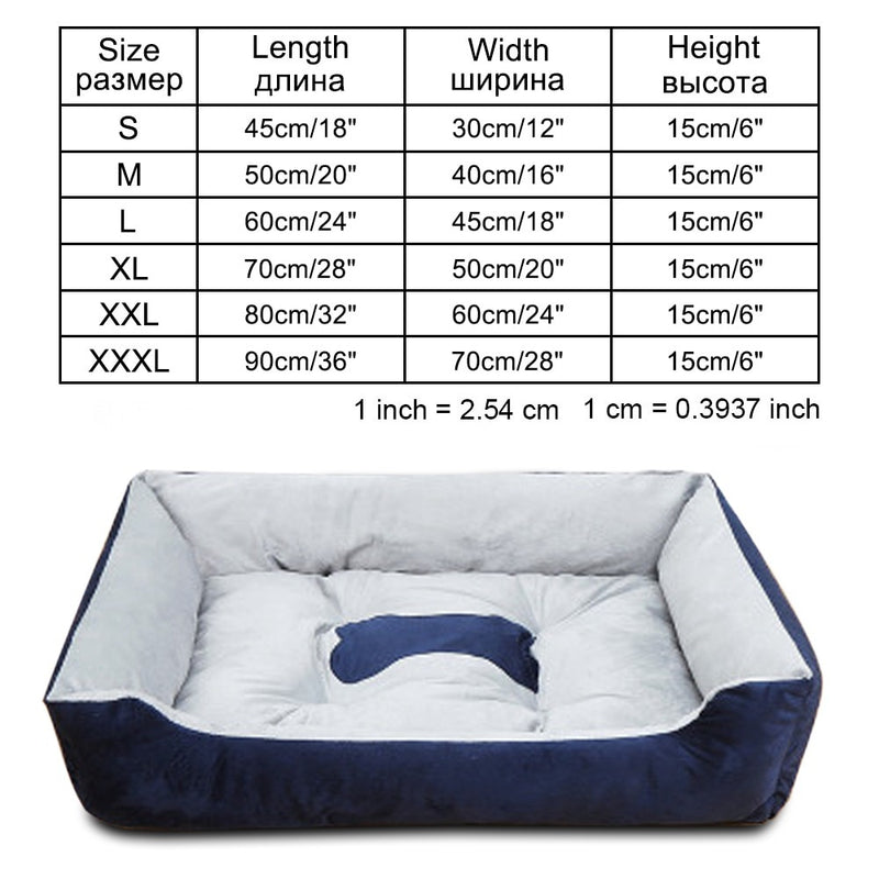 Pet Dog Bed Sofa Big Dog Bed For Small Medium Large Dog Mats Bench Lounger Cat Chihuahua Puppy Bed Kennel Cat Pet House Supplies