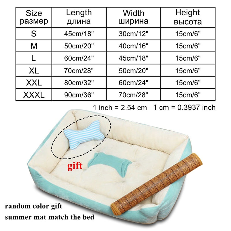 Pet Dog Bed Sofa Big Dog Bed For Small Medium Large Dog Mats Bench Lounger Cat Chihuahua Puppy Bed Kennel Cat Pet House Supplies