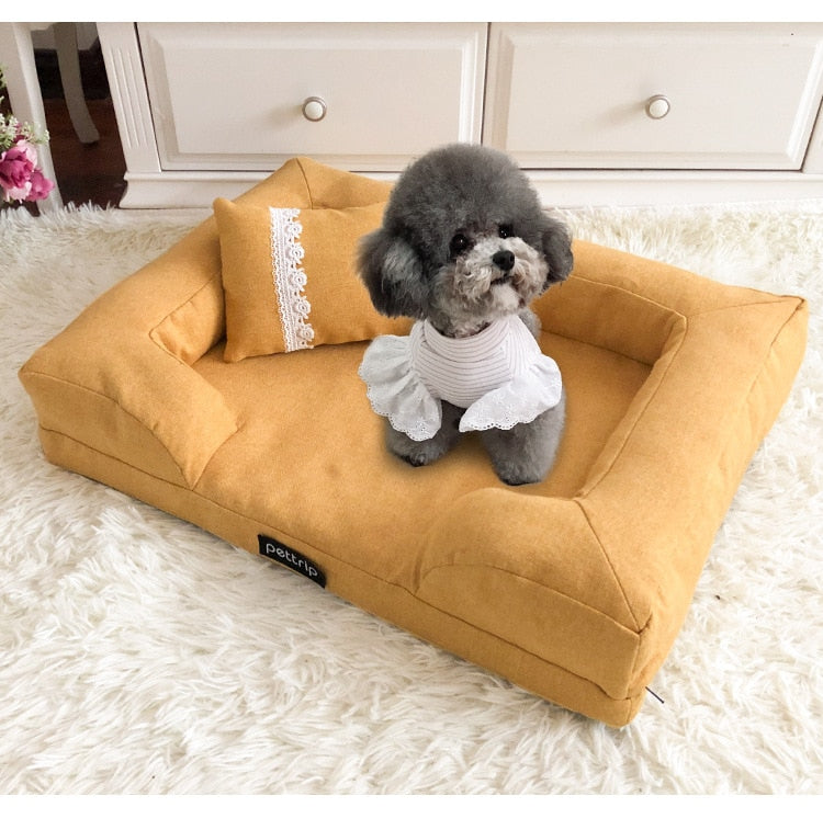 Pet Dog Cat Bed Universal Removable and Washable Kennel Summer Mat Creative Pet Supplies New Style