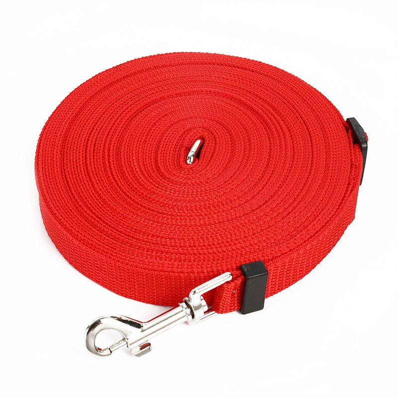 Pet Dog Lead Leash for Dogs Cats Nylon Walk Dog Leash Selected Size 1.5M 1.8M 3M 6M 10M  Outdoor Security Training Dog Harness