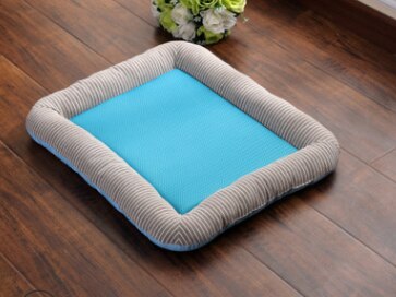 Pet Dog Mat Ice Pad Dog Sleeping Mats For Dogs Cats Pet Kennel Top Quality  Cool Cold Silk Bed For Dog camas para perros