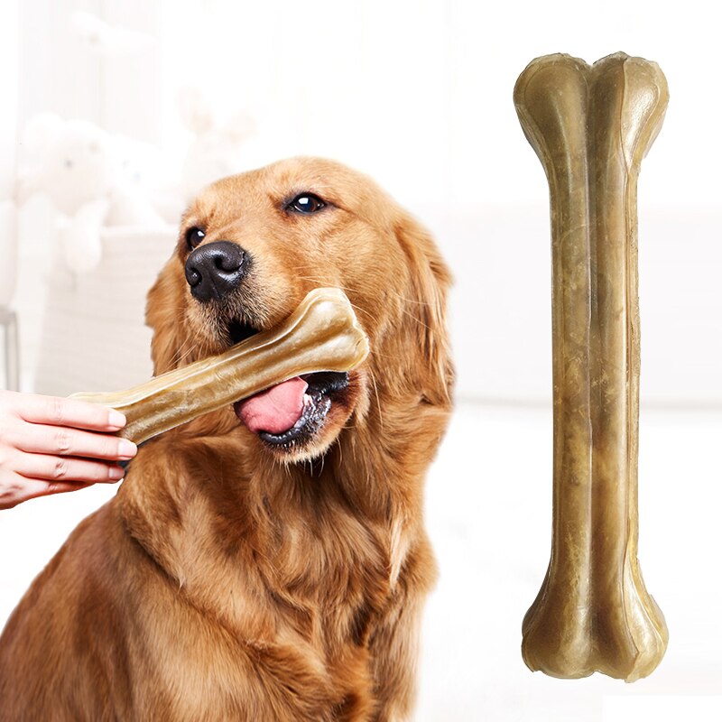 Pet Dog Supplies Chew Toy For Dogs Leather Cowhide Bone Molar Teeth Clean Stick Food Treats Dog Bones For Pet Dog toys