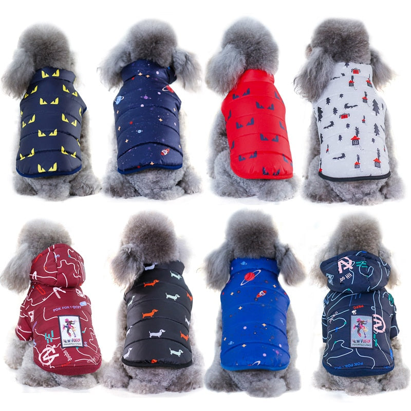 Pet Dog Winter Coat Small Dog Clothes Warm Dog Jacket Puppy Outfit Dog Coat Chihuahua Shih Tzu Clothing For Dogs ropa para perro