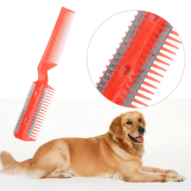 Pet Grooming Comb Hair Trimmer Grooming Comb for Hair Pet Brush Beauty Brush Cutting Remover Pet Dog Accessories