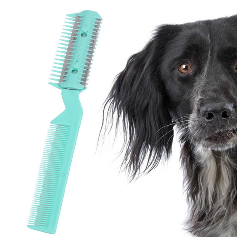 Pet Grooming Comb Hair Trimmer Grooming Comb for Hair Pet Brush Beauty Brush Cutting Remover Pet Dog Accessories