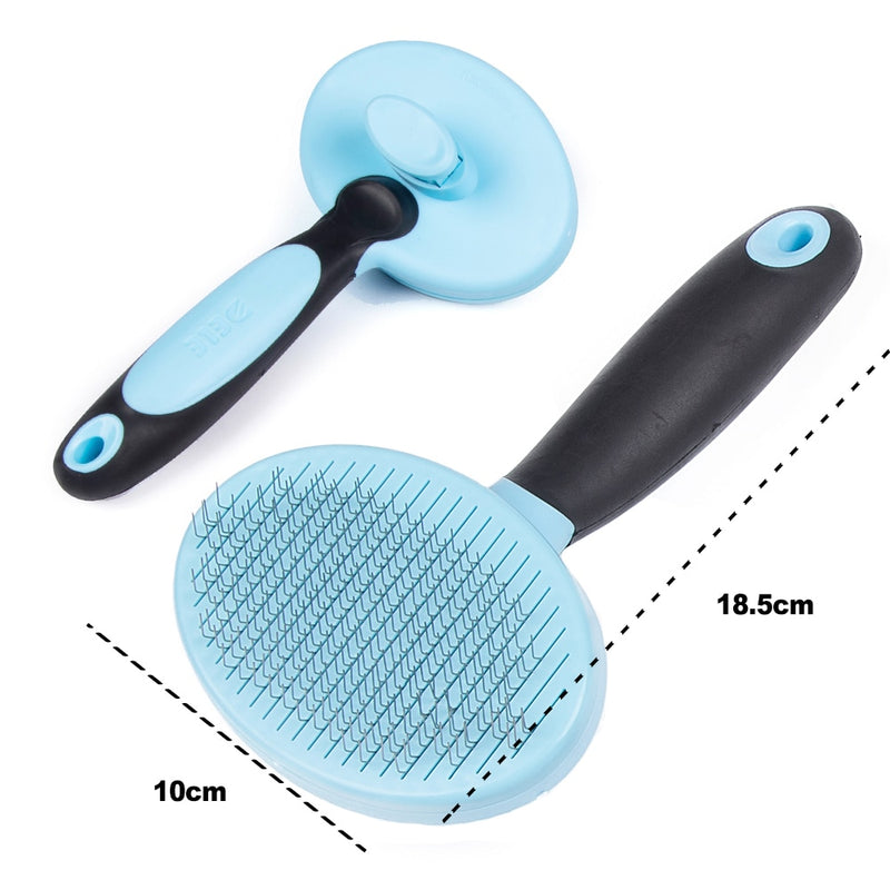 Pet Hair Comb for Cat Dog Hair Remover Double-sided Easy Deshedding Brush for Cat Grooming Tool for Long Small Hair Dog