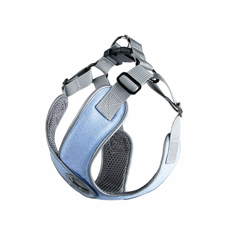 Pet Harness Adjustable Reflective Small Medium Dog Traction Rope Leash Harness Dogs Collar Leash Belt Pet Training Supplies