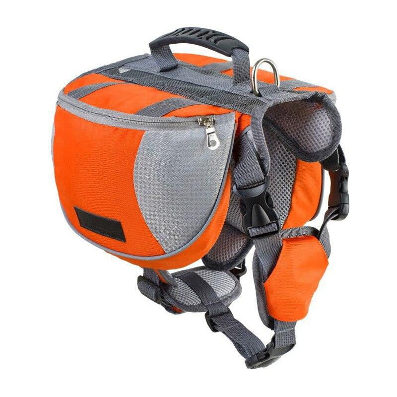 Petgoo Dog Backpack New Adjustable Camping Hiking Travel Dog Saddle Bag Pack for Outdoor