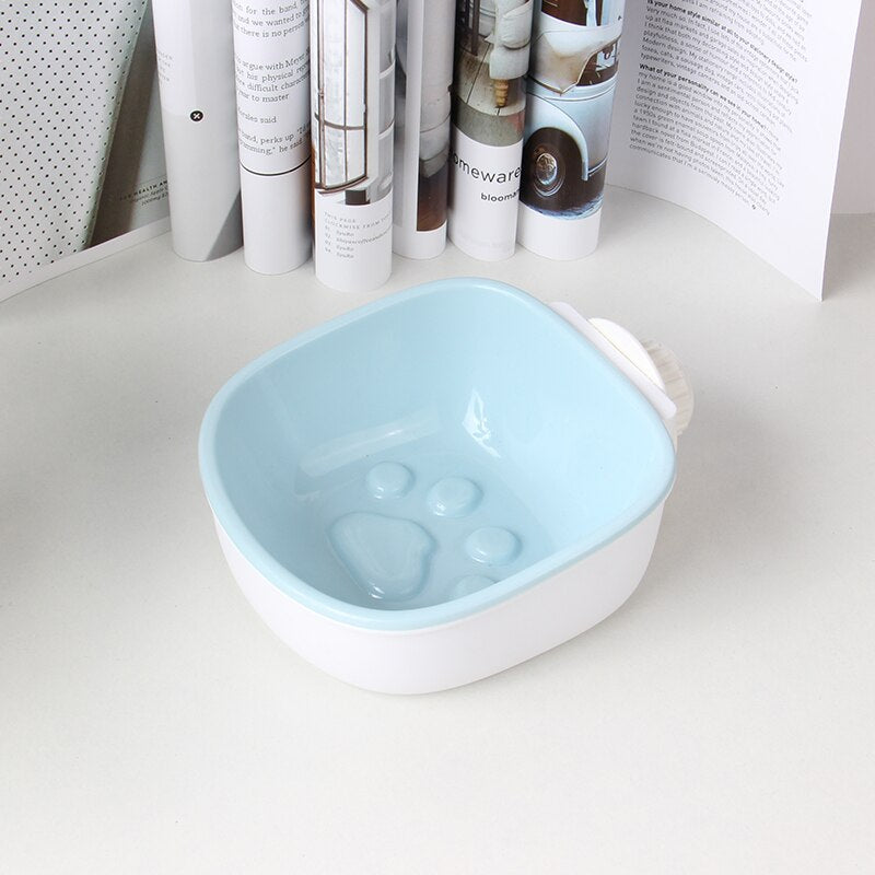 Dog Bowl Slow Feeder Interactive Bloat Stop Pet Bowl for Fast Eaters Non-Slip Anti