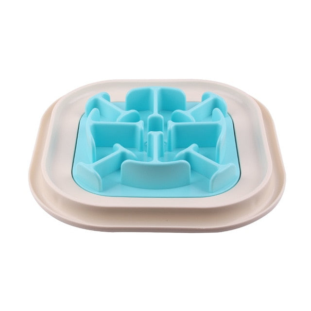 Pet Supplies : Thumberly Slow Feeder Dog Bowl, Anti-chocking