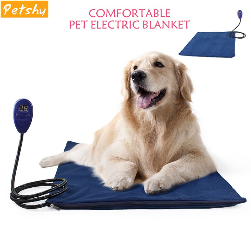 Dog Bed Winter Warm Comfortable Heating Pad Mat For Dog Cat Machine Washable Non-slip Detachable Cover Pet House Cushion