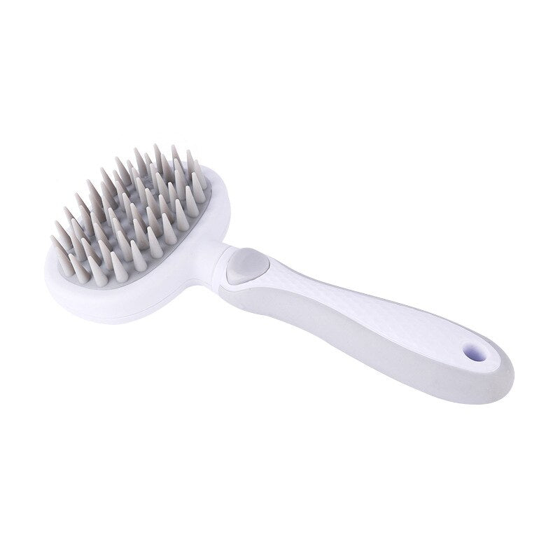 Dog Cat Comb Silicone Soft Tooth Pet Massage Bath Grooming Combs Tool New Colorful Not Hurt Fur Pets Hair Removal Brush