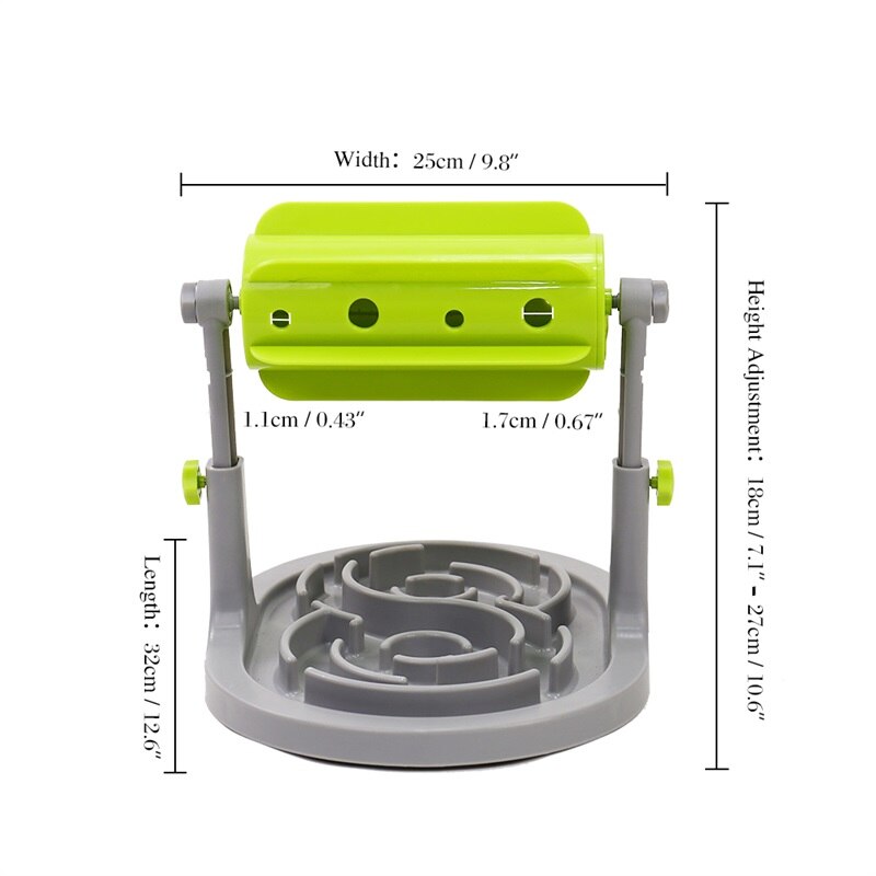 Dog Cat Toys Feeder Plastic Pet Shaking Leakage Food Container Puppy Cats Dogs Slow Feed Bowls IQ Training Foraging Toy