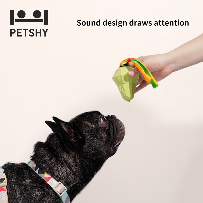 Petshy Dog Toys Stretch Rubber Leaking Ball Pet Cat Dog Interactive Toy Pet Cat Dog Chew Toys Tooth Cleaning Balls puppy toys