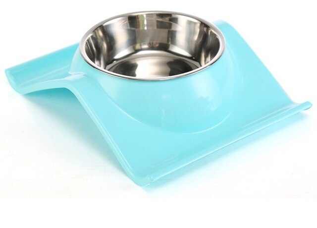 Petshy Dual Port Dog Water Dispenser Feeder Utensils Bowl Stainless Steel Cat Drinking Fountain Food Dish Pets Feeding Bowls