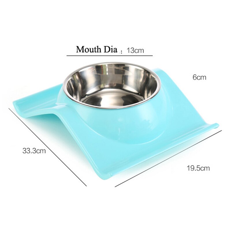 Petshy Dual Port Dog Water Dispenser Feeder Utensils Bowl Stainless Steel Cat Drinking Fountain Food Dish Pets Feeding Bowls