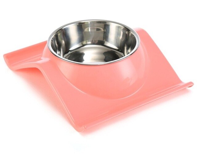 Petshy Dual Port Dog Water Dispenser Feeder Utensils Bowl Stainless Steel Cat Drinking Fountain Food Dish Pets Feeding Bowls