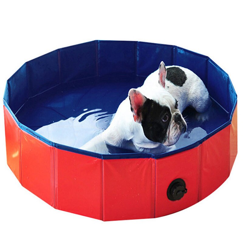 Petshy Foldable Pet Pool Dog Swimming Pools Bath Tub for Dogs Cats Collapsible Outdoor Indoor Pet Bathtub Dogs Cats Kids Pool