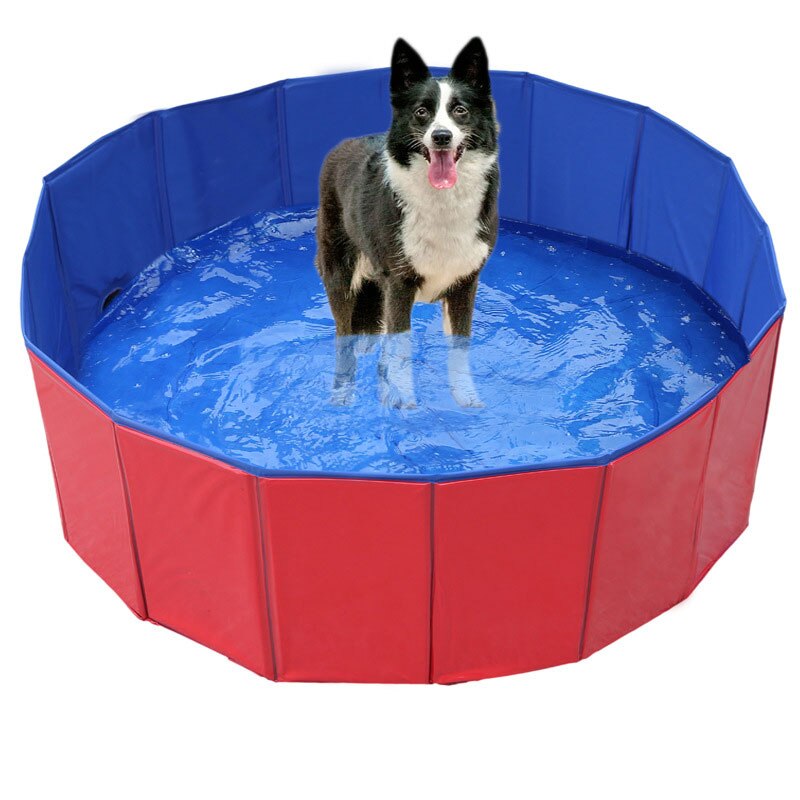 Petshy Foldable Pet Pool Dog Swimming Pools Bath Tub for Dogs Cats Collapsible Outdoor Indoor Pet Bathtub Dogs Cats Kids Pool