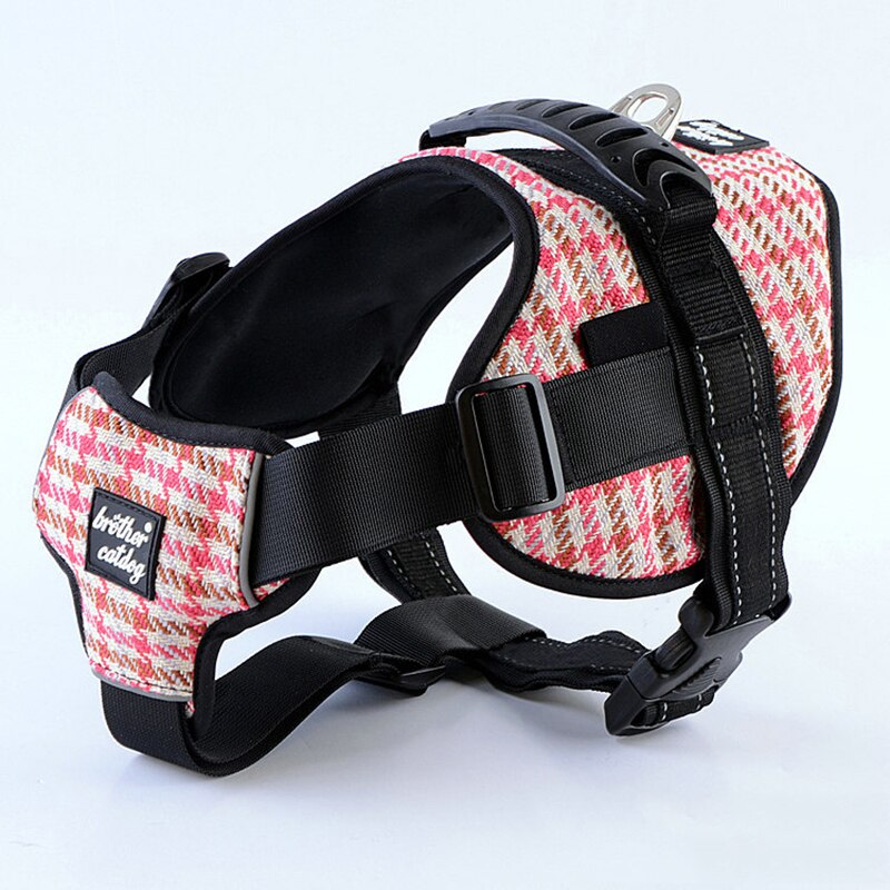 Petshy New Reflective Dog Harness Medium Big Large Dogs Training Vest Comfortable Adjustable Outdoor Harness Pet Accessories